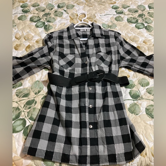 Cato Tops - Ladies Blouse With Belt